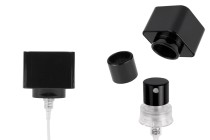 Set - aluminum spray and black cap for 15mm crimp bottles Set - aluminum spray and black cap for 15mm crimp bottles-image_product