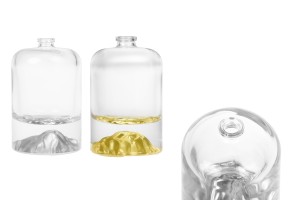 Flacon de parfum en verre de luxe de 50 ml avec fermeture de sécurité à sertir de 15 mm et fond peint-photo_produit