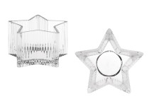 Star-shaped glass container 136x82 mm for candle Star-shaped glass container 136x82 mm for candle-image_product