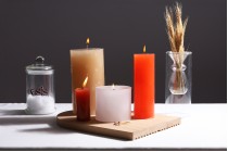 Πλαστικό καλούπι για κεριά Φ10x15 cm σε κυλινδρικό σχήμα-εικόνα_σύνθεση