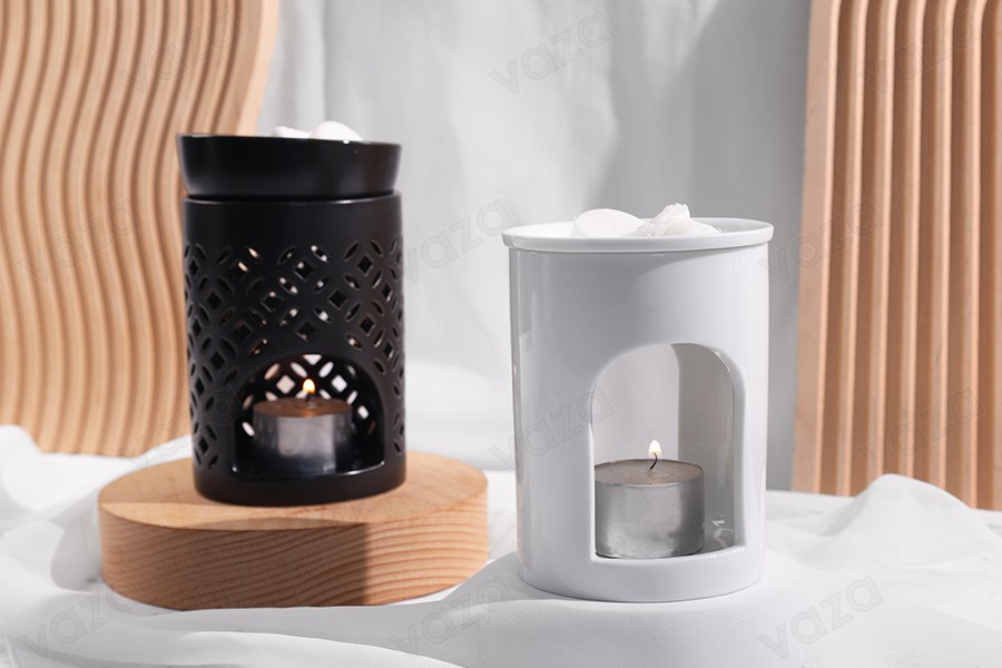 Ceramic room diffuser for wax melts and oils in white color Ceramic room diffuser for wax melts and oils in white color-image_group
