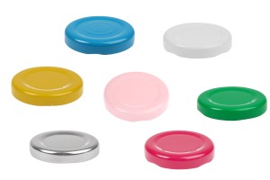 Couvercle Twist Off 43 sans rabat et en variété de couleurs - 20 pcs-εικόνα_προϊοντική