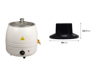 Interrupteur de température de remplacement pour machine à fondre et liquéfier la cire 1163-1-εικόνα_διαστάσεις