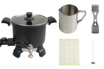 Machine à fondre la cire 5 L - liquéfier avec option chauffage et robinet métallique-photo_produit