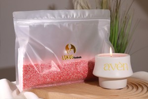 Buste Doy Pack semitrasparenti 295x40x230 mm con chiusura a zip e termosaldabili - 50 pz-εικόνα_σύνθεση