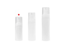 Πλαστικό (PET) λευκό μπουκάλι 100 ml με λευκή αντλία για αφρό (foam) και καπάκι-εικόνα_σύνθεση