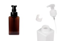 Bouteille en plastique (PETG) de 450 ml avec pompe à mousse (PP42) Bouteille en plastique (PETG) de 450 ml avec pompe à mousse (PP42)-photo_produit