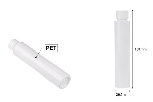 Bouteille intérieure blanche de remplacement avec bouchon blanc pour le code 1193-4-50-εικόνα_διαστάσεις