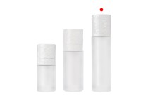 Επαναγεμιζόμενο μπουκάλι airless 50 ml με αντλία κρέμας και εξωτερική γυάλινη θήκη αμμοβολής Επαναγεμιζόμενο μπουκάλι airless 50 ml με αντλία κρέμας και εξωτερική γυάλινη θήκη αμμοβολής-εικόνα_σύνθεση