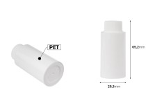 Ανταλλακτικό εσωτερικό λευκό μπουκάλι με λευκό καπάκι για τον κωδικό 1193-6-15-εικόνα_διαστάσεις