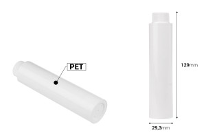 Bouteille intérieure blanche de remplacement avec bouchon blanc pour le code 1193-6-50-εικόνα_διαστάσεις