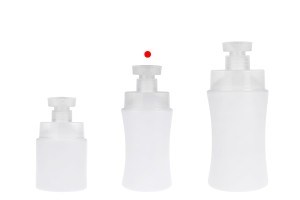 Plastic (HDPE) white bottle 300 ml with safety pump-image_group