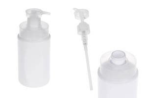 Weiße Kunststoffflasche (HDPE), 500 ml, mit Sicherheitspumpe-εικόνα_προϊοντική