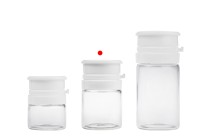 10 ml Glasfläschchen in transparenter oder karamellfarbener Farbe mit weißem Schnappverschluss (PP24) für Arzneimittel und Homöopathika 10 ml Glasfläschchen in transparenter oder karamellfarbener Farbe mit weißem Schnappverschluss (PP24) für Arzneimittel und Homöopathika-bildgruppe