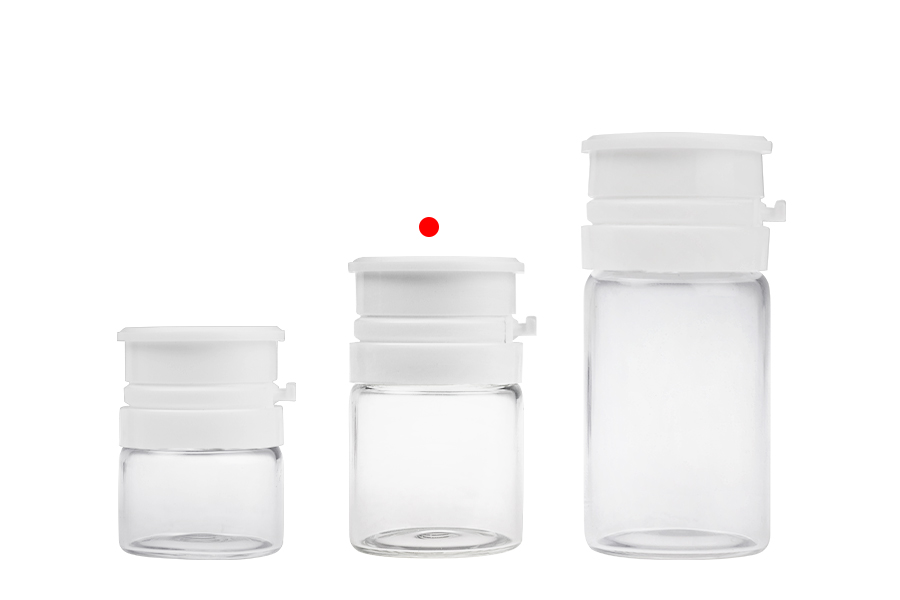 10 ml Glasfläschchen in transparenter oder karamellfarbener Farbe mit weißem Schnappverschluss (PP24) für Arzneimittel und Homöopathika 10 ml Glasfläschchen in transparenter oder karamellfarbener Farbe mit weißem Schnappverschluss (PP24) für Arzneimittel und Homöopathika-bildgruppe