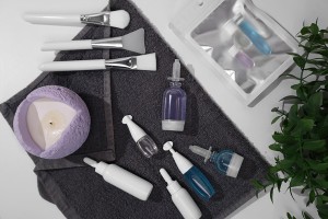 Flacon jetable transparent de 10 ml avec bouchon-εικόνα_σύνθεση