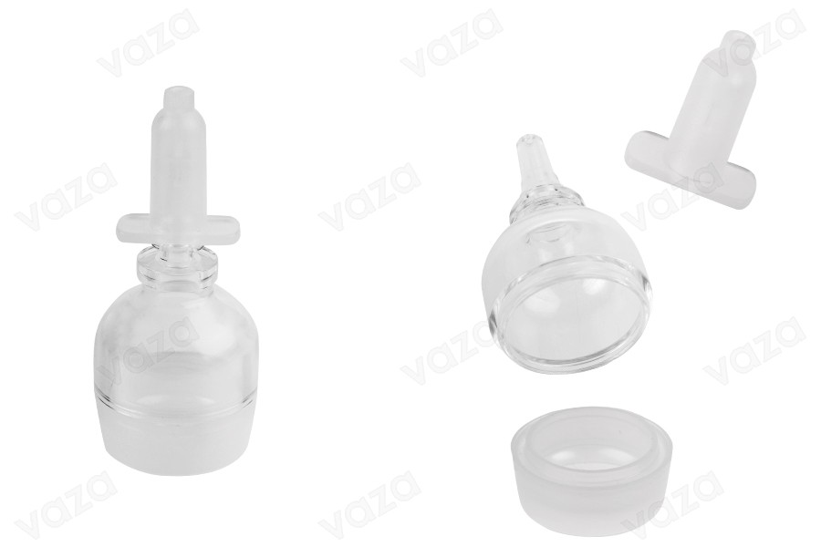 Διάφανο φιαλίδιο 5 ml μιας χρήσης με καπάκι Διάφανο φιαλίδιο 5 ml μιας χρήσης με καπάκι-εικόνα_προϊοντική