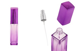 Φιάλη αρωμάτων 20 ml γυάλινη σε διάφορα χρώματα ντεγκραντέ με σπρέι και καπάκι-εικόνα_προϊοντική