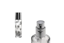 Φιάλη αρωμάτων 30 ml με ασημί καπάκι και σπρέι (PP 15)-εικόνα_προϊοντική