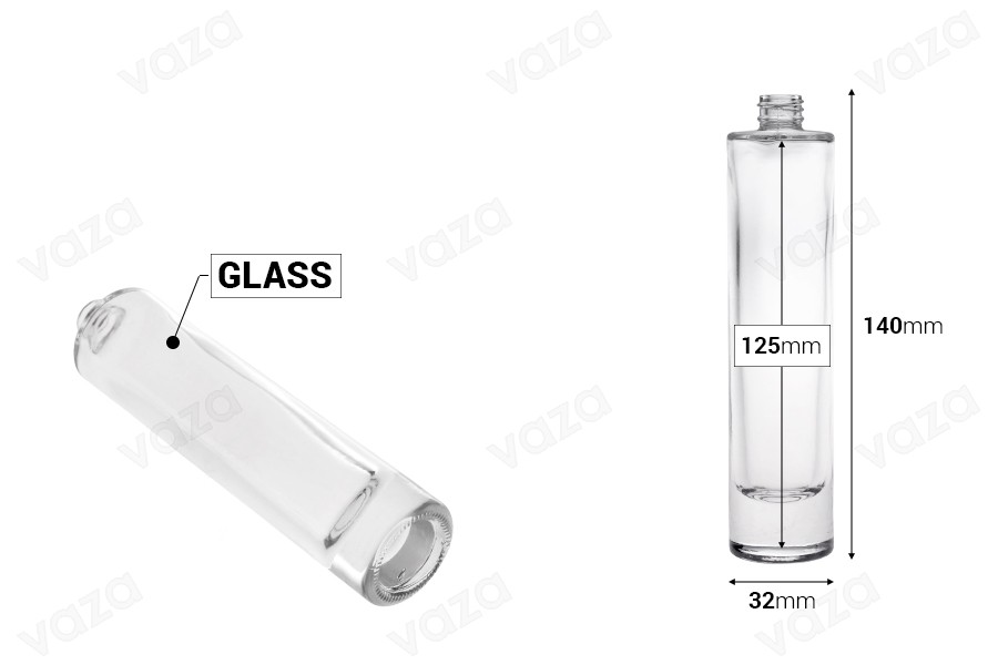 Γυάλινη φιάλη αρωμάτων (15/400) 50 ml κυλινδρική-εικόνα_διαστάσεις