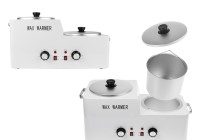 Διπλή λευκή μηχανή τήξης - υγροποίησης κεριού 2500/2500ml-εικόνα_προϊοντική