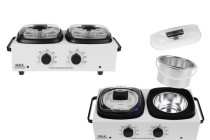 Διπλή λευκή μηχανή τήξης - υγροποίησης κεριού 500/500ml-εικόνα_προϊοντική