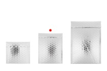 Luftpolsterumschläge 13x18 cm in glänzendem Silber oder Gold - 10 Stück-bildgruppe