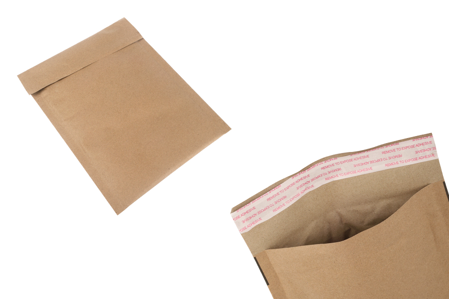 Enveloppe 170x225 mm avec doublure en papier renforcé et fermeture autocollante