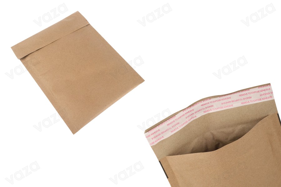 Zarf 170x225 mm me përforcim të brendshëm prej kartoni dhe mbyllje me ngjitje.  -imazh_produkt