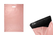 Σακούλες μεταφορών courier 400x500 mm ροζ αδιάβροχες PE με αυτοκόλλητο κλείσιμο και χειρολαβή - 100 τμχ Σακούλες μεταφορών courier 400x500 mm ροζ αδιάβροχες PE με αυτοκόλλητο κλείσιμο και χειρολαβή - 100 τμχ