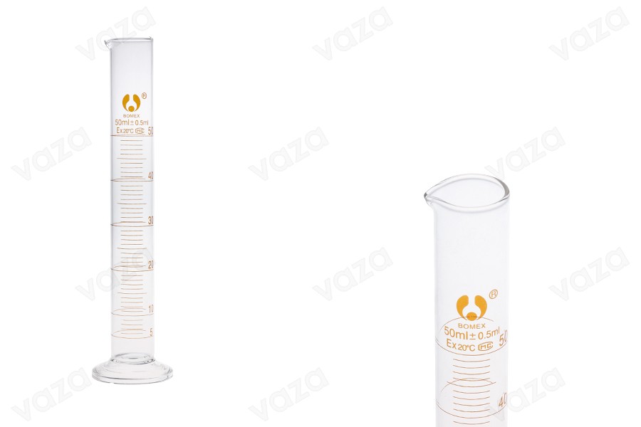 50 ml Messzylinder aus Glas 50 ml Messzylinder aus Glas-produktbild