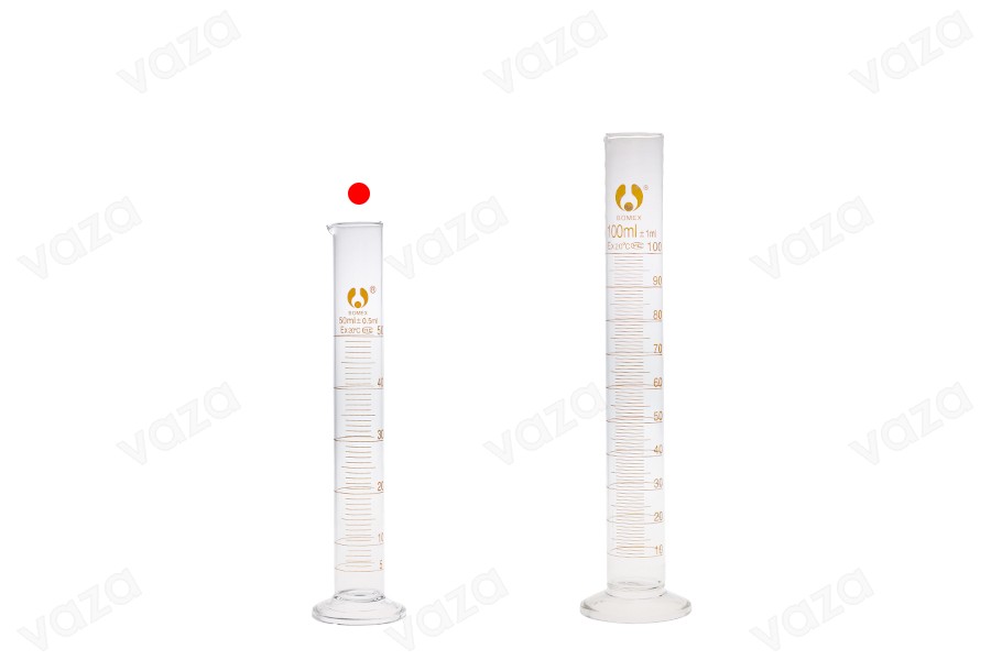50 ml Messzylinder aus Glas 50 ml Messzylinder aus Glas-bildgruppe