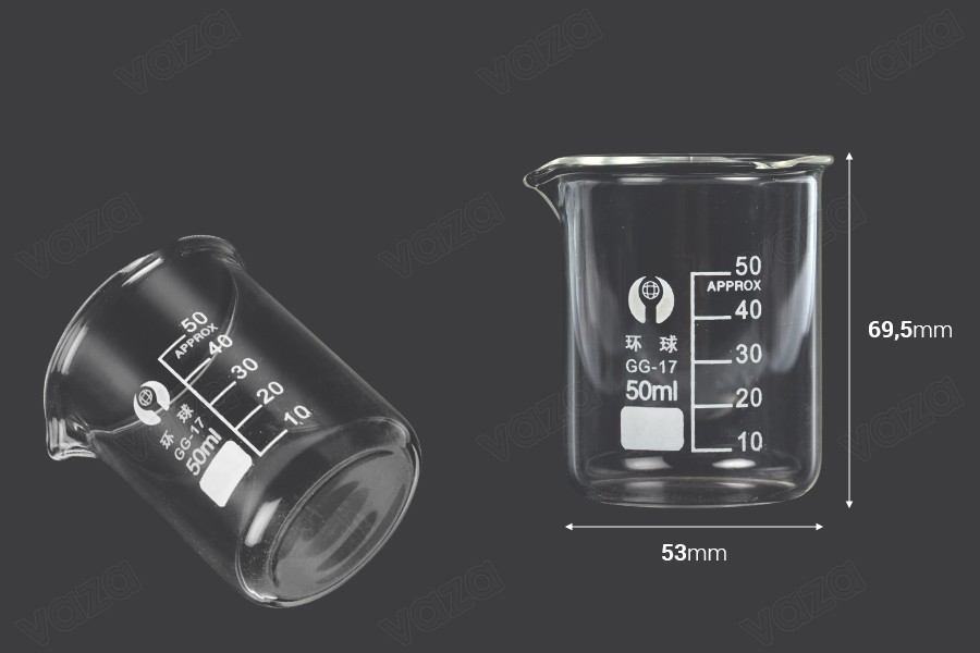 Glass cylindrical beaker 50 ml-image_dimensions