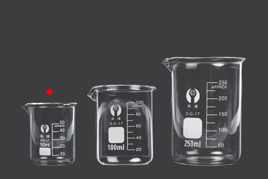 Glaszylinderbecher 50 ml Glaszylinderbecher 50 ml-bildgruppe