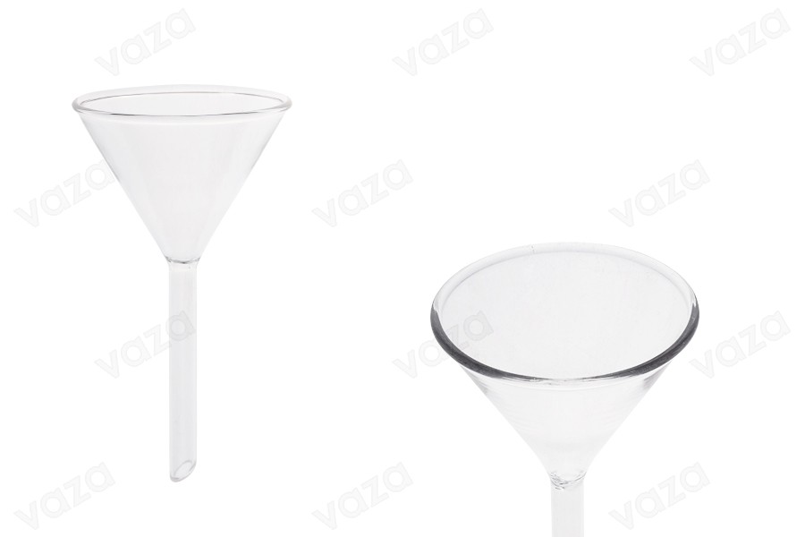 Γυάλινο χωνί με διάμετρο 60 mm (απόληξη 8 mm) Γυάλινο χωνί με διάμετρο 60 mm (απόληξη 8 mm)-εικόνα_προϊοντική