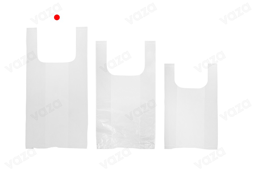 Qese plastike 220x410 mm transparente - 100 copë në bobinë-imazh_grup