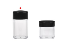 Acryltiegel 10 ml mit Lochdeckel für Puderkosmetik - 12 Stück-εικόνα_σύνθεση