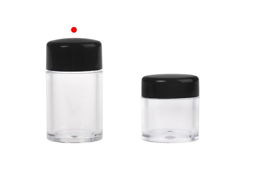 Βαζάκι ακρυλικό 10 ml με τάπα με τρύπες για καλλυντικά σε σκόνη- 12 τμχ Βαζάκι ακρυλικό 10 ml με τάπα με τρύπες για καλλυντικά σε σκόνη- 12 τμχ