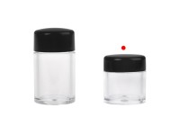 Βαζάκι ακρυλικό 5 ml με τάπα με τρύπες για καλλυντικά σε σκόνη- 12 τμχ Βαζάκι ακρυλικό 5 ml με τάπα με τρύπες για καλλυντικά σε σκόνη- 12 τμχ