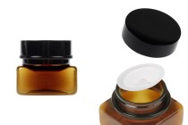 Πλαστικό καραμελέ βάζο 70 ml τετράγωνο με πλαστικό παρέμβυσμα και καπάκι Πλαστικό καραμελέ βάζο 70 ml τετράγωνο με πλαστικό παρέμβυσμα και καπάκι-εικόνα_προϊοντική