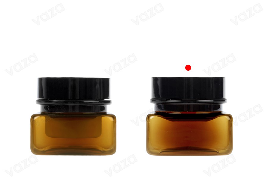 Πλαστικό καραμελέ βάζο 70 ml τετράγωνο με πλαστικό παρέμβυσμα και καπάκι Πλαστικό καραμελέ βάζο 70 ml τετράγωνο με πλαστικό παρέμβυσμα και καπάκι-εικόνα_σύνθεση