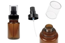 Πλαστικό καραμελέ μπουκάλι 160 ml κυλινδρικό με μαύρο σπρέι και διάφανο καπάκι Πλαστικό καραμελέ μπουκάλι 160 ml κυλινδρικό με μαύρο σπρέι και διάφανο καπάκι-εικόνα_προϊοντική