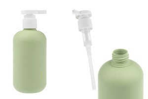 Kunststoffflasche (HDPE), 300 ml, mit Pumpe für Shampoo, Duschgel und Lotion-εικόνα_προϊοντική