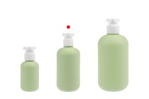 Shishe plastike (HDPE) 300 ml me pompë për shampo - shampo trupi dhe locion-imazh_grup