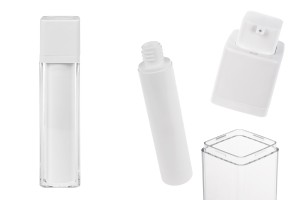 Airless-Flasche aus Acryl, 50 ml, mit weißer Pumpe-εικόνα_προϊοντική