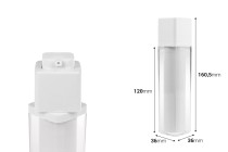 Ακρυλικό airless μπουκαλάκι 50 ml με λευκή αντλία Ακρυλικό airless μπουκαλάκι 50 ml με λευκή αντλία