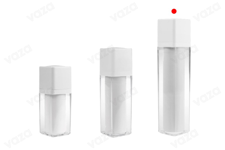 Ακρυλικό airless μπουκαλάκι 50 ml με λευκή αντλία -εικόνα_σύνθεση