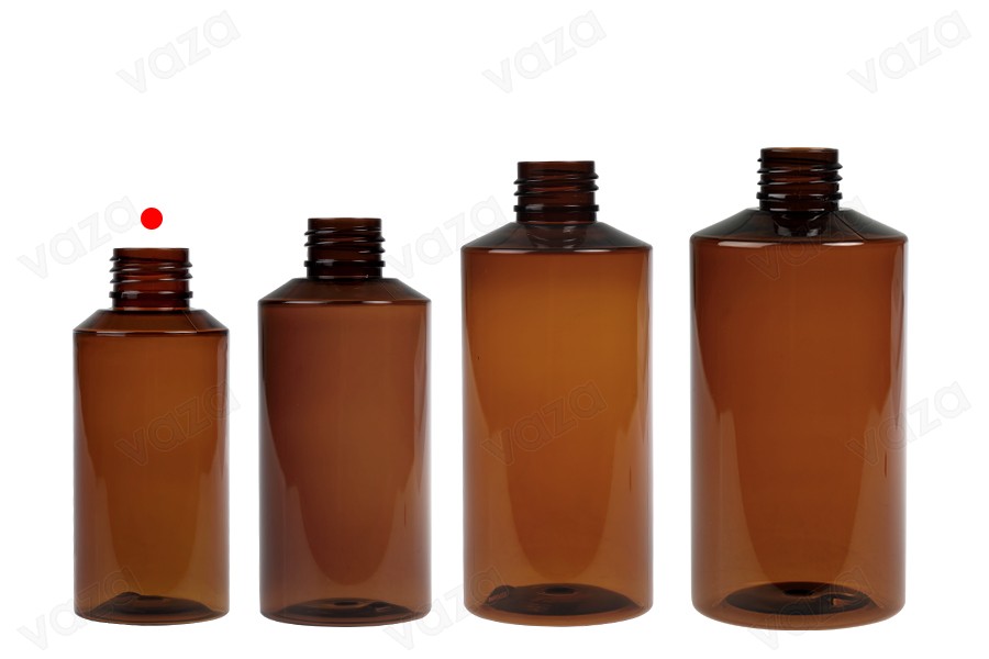 Flacone in PET da 100 ml (PP24) in vari colori Flacone in PET da 100 ml (PP24) in vari colori-gruppo_immagini