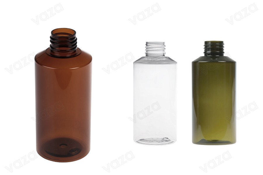 Bottiglia in PET da 150 ml (PP24) in vari colori Bottiglia in PET da 150 ml (PP24) in vari colori-immagine_prodotto