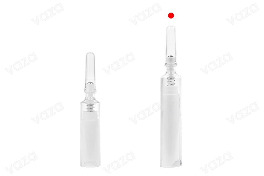 Airless-Flasche 10 ml mit Roll-On für Serum und Verschluss-bildgruppe